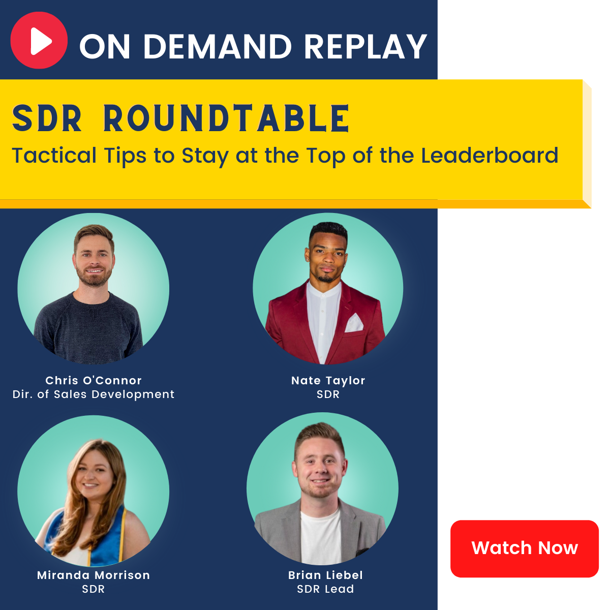 SDR Session - Watch Now