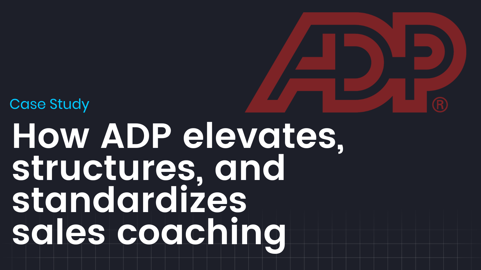 Ambition ADP Case Study