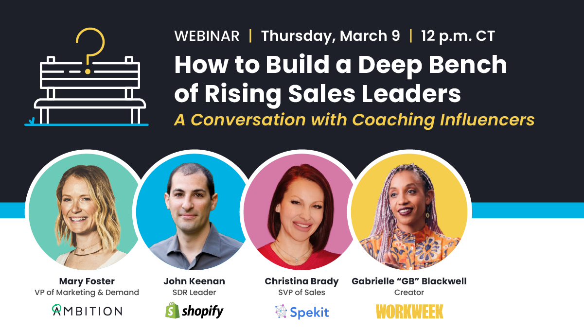 How to Build a Deep Bench of Rising Sales Leaders