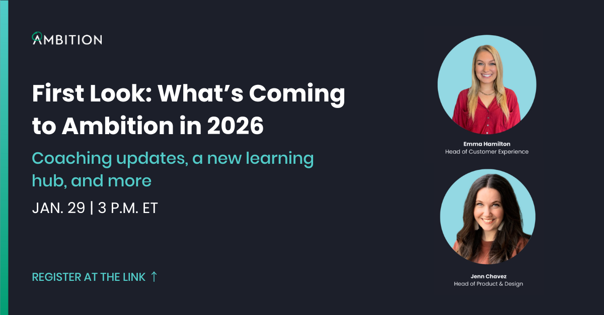 First Look: What's Coming to Ambition in 2026